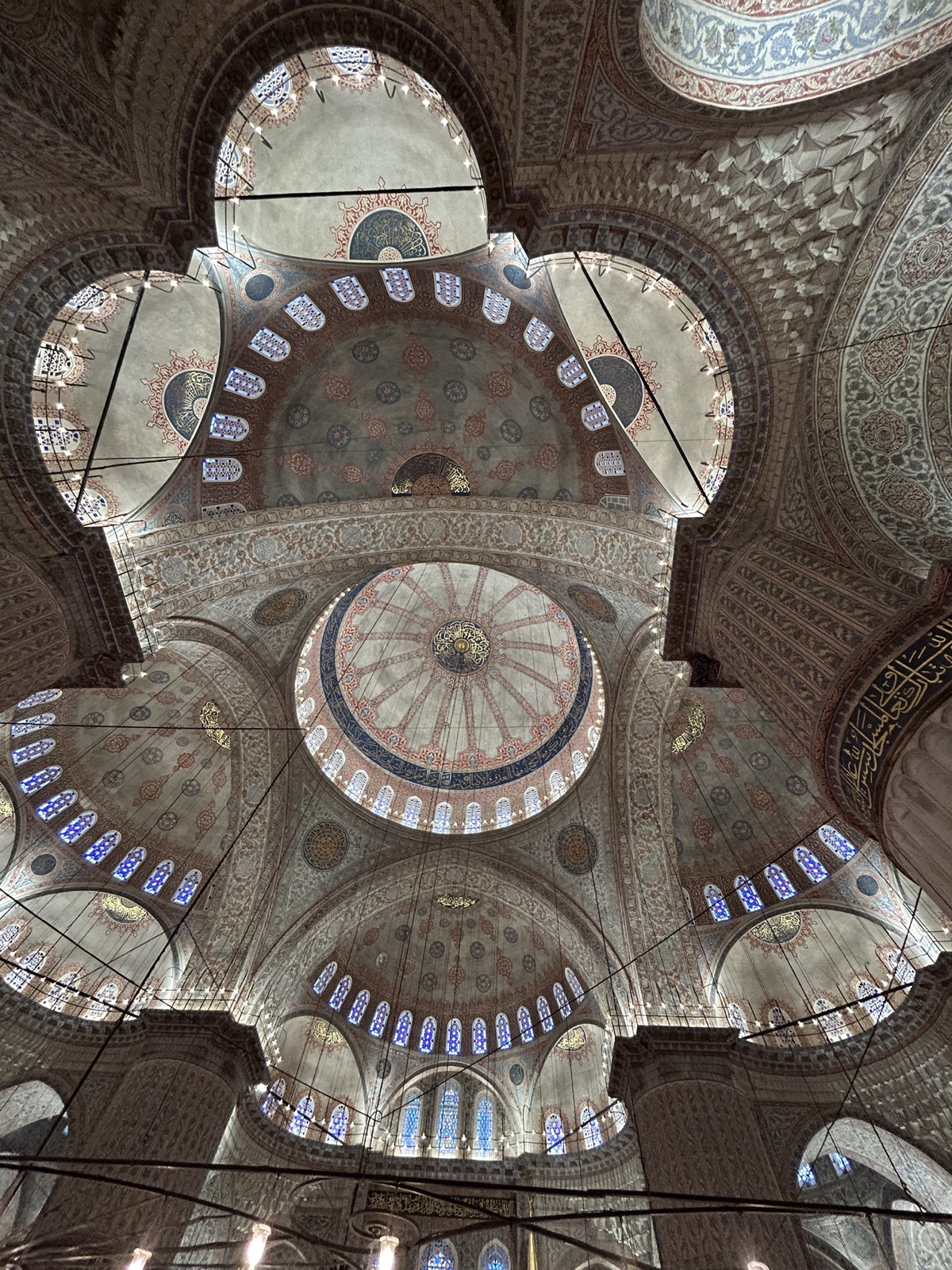 Inside of the Blue Mosque, Istanbul