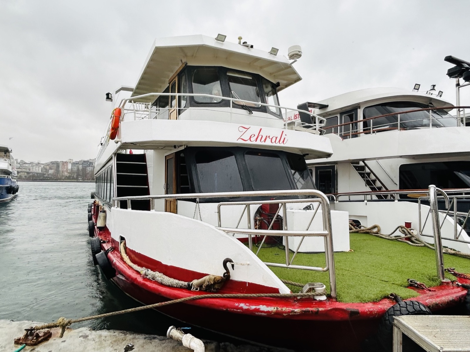 Boat in Istanbul