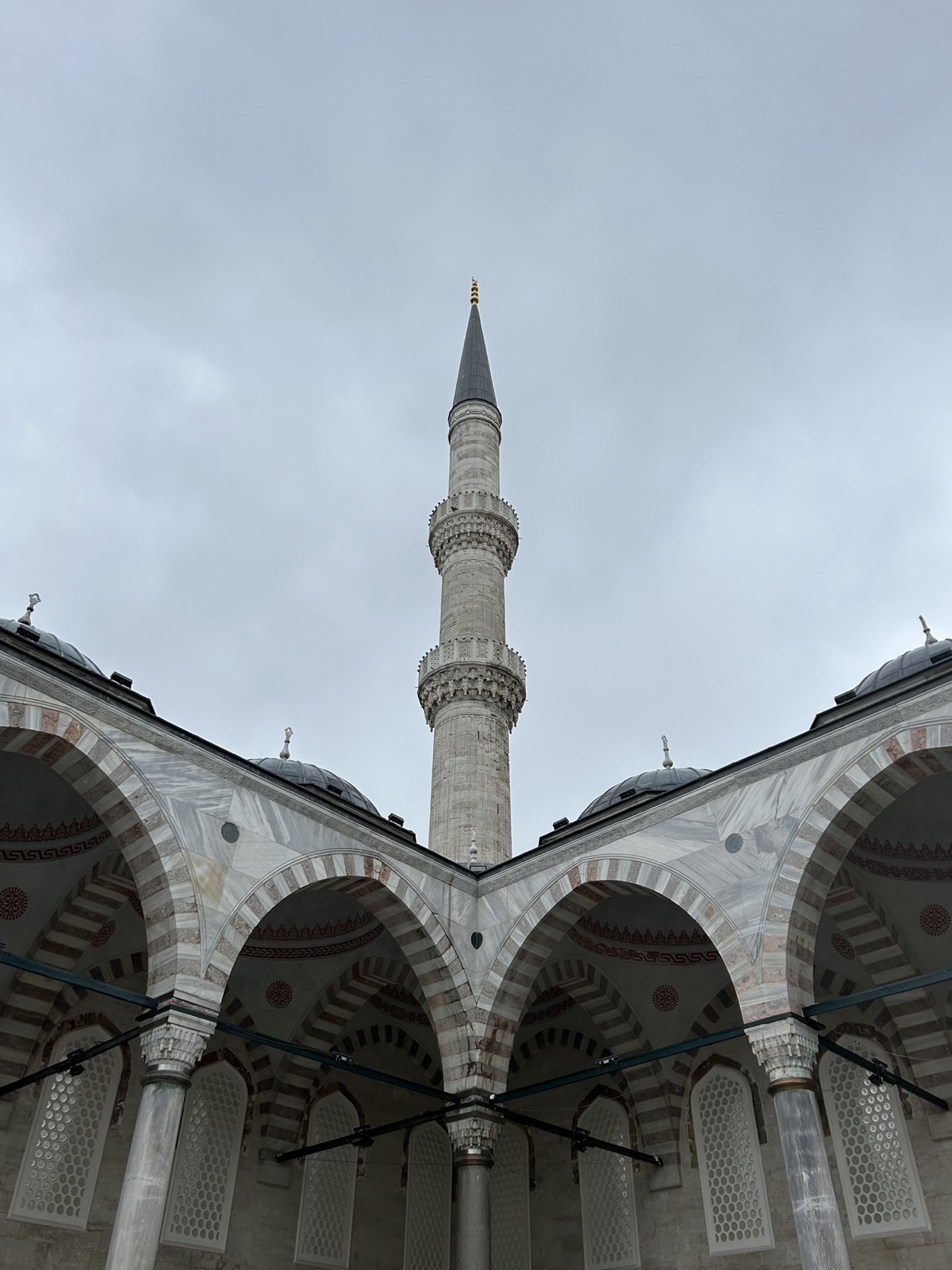 A Steeple of the Blue Mosque, Istanbul