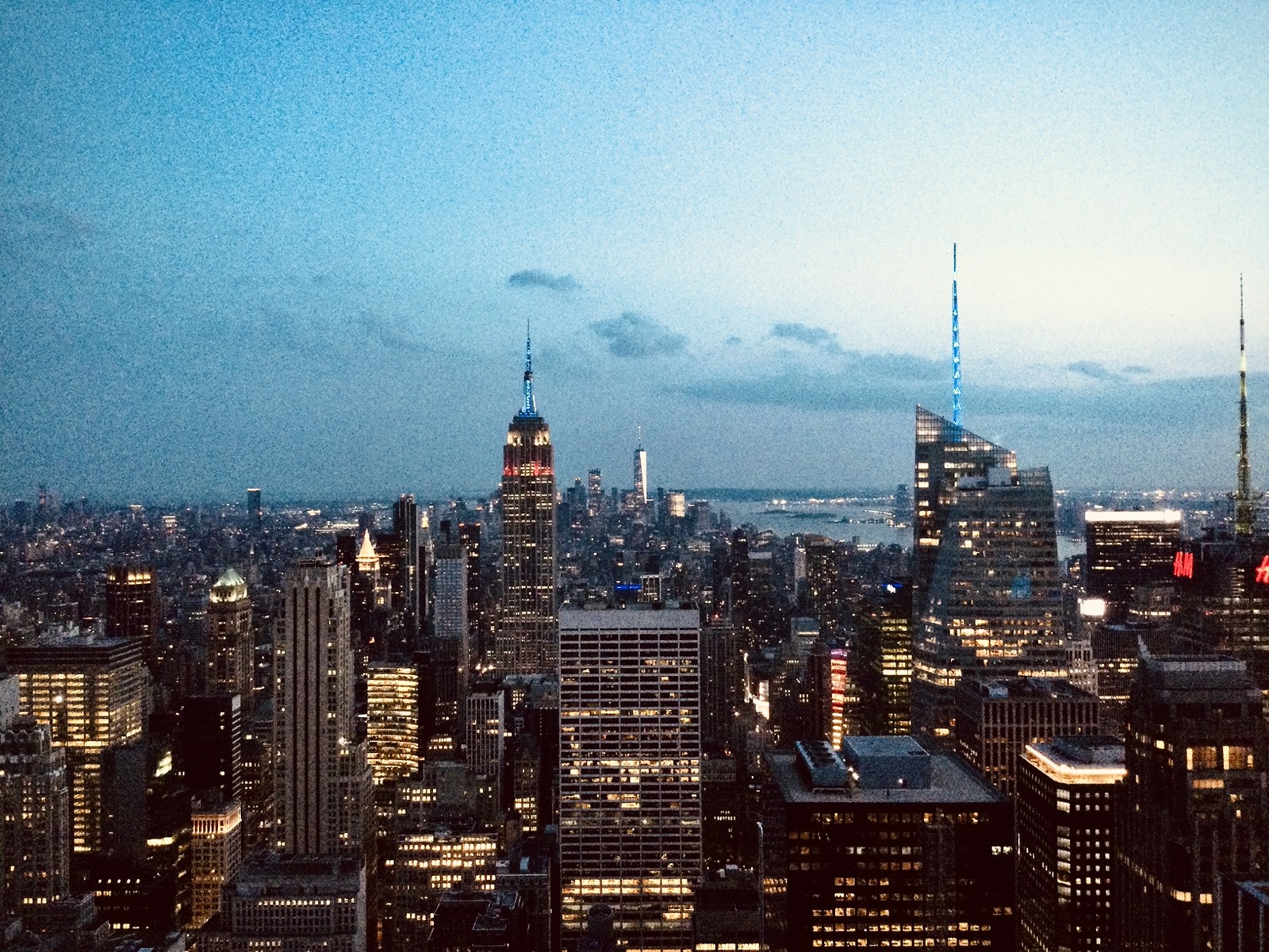 New York City Skyline @ The Top of the Rock