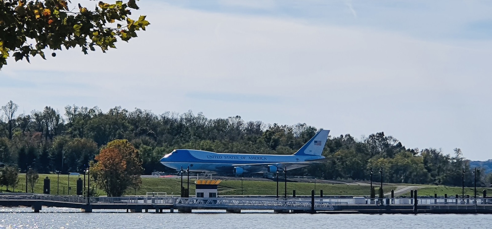 Air Force One Plane at National Harbor
